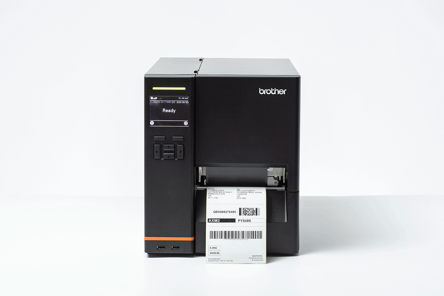 Brother TJ-4420TN индустриален етикетен принтер 8